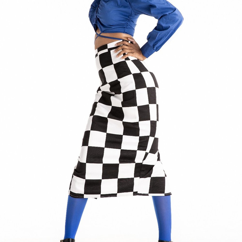 ASOS CHECKERED SKIRT
